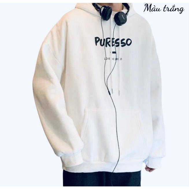 Free Ship - Áo Khoác Nỉ Hoodie PURBSSO KNN36 - KNN36 - Đen