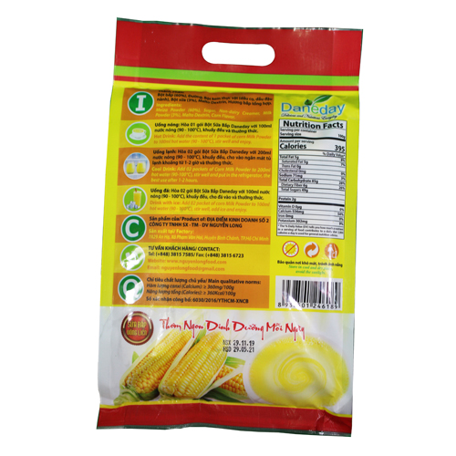 Bột Sữa Bắp Hòa Tan Daneday