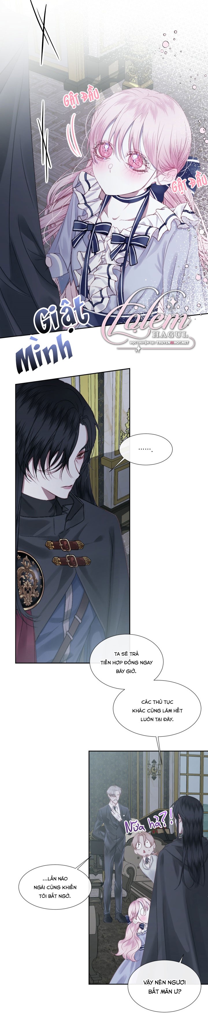 trở thành cô vợ khế ước của nhân vật phản diện chapter 6 7