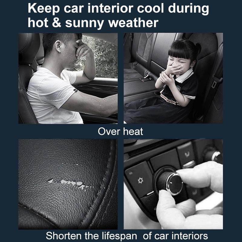 Tấm Che Nắng 5 Lớp Tiện Lợi Cho Kính Xe Hơi