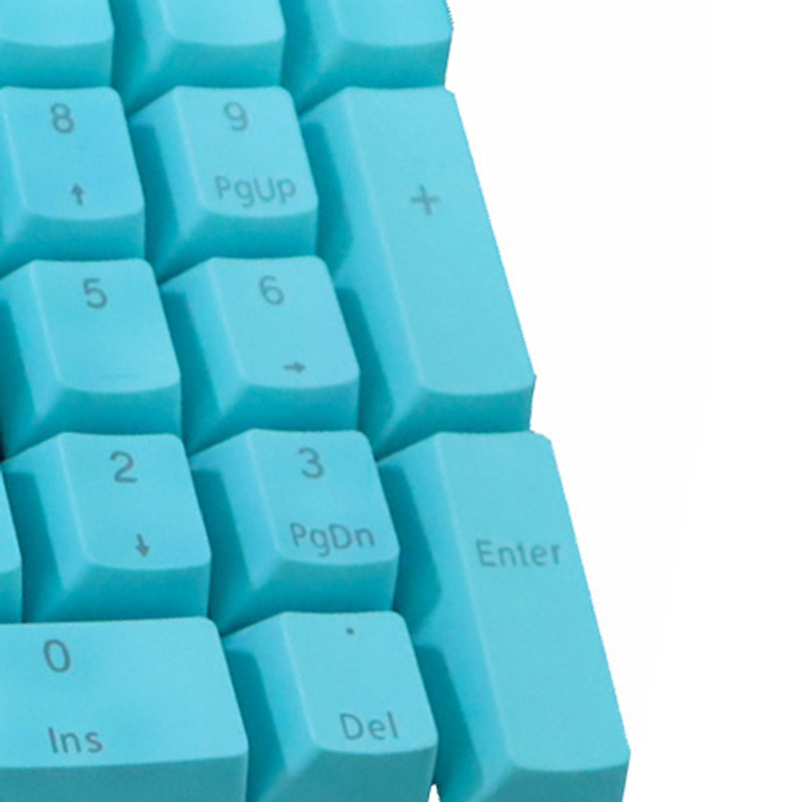 DIY PBT Key Caps Cover Kit for Cherry Mechanical Keyboard 42 Blue