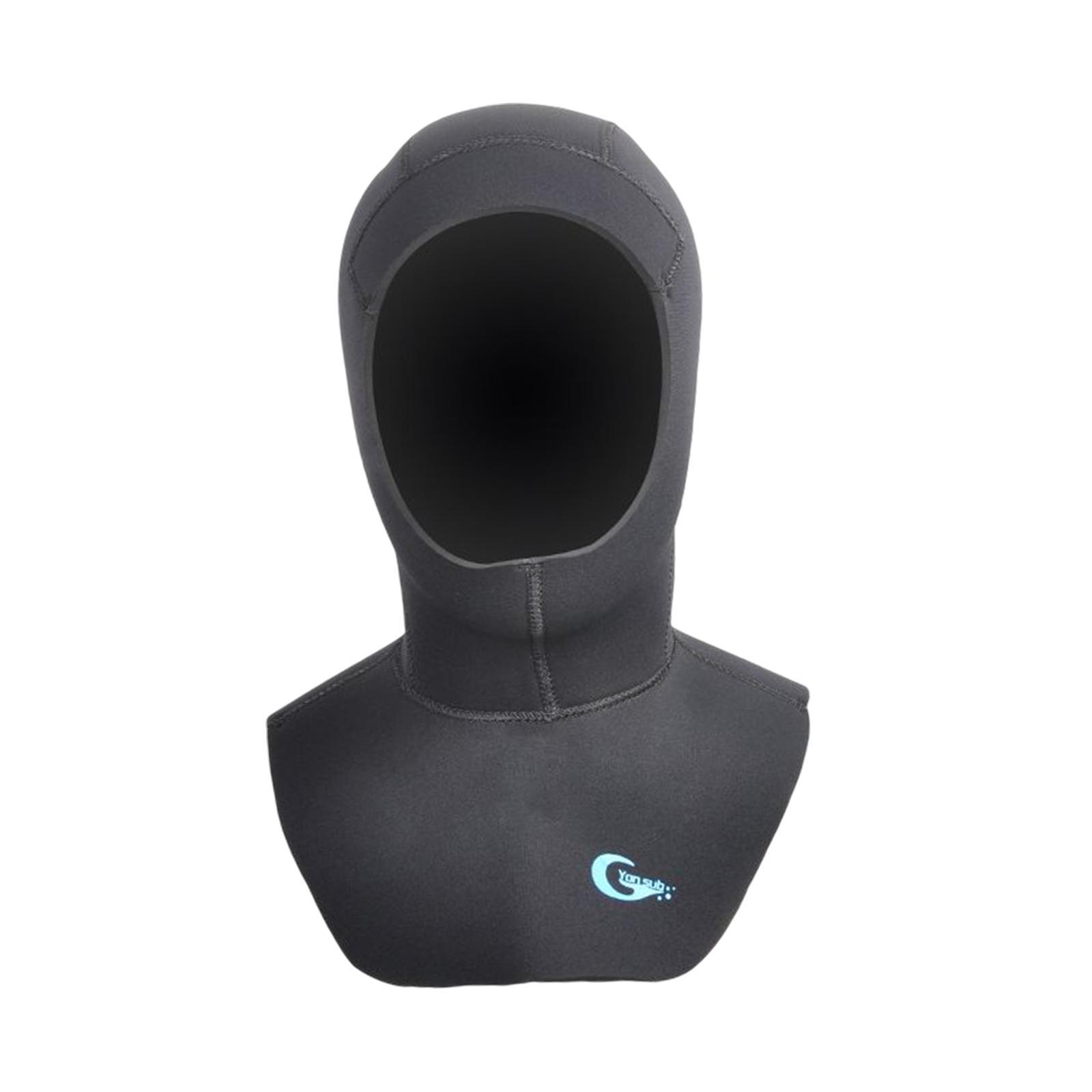 Diving Hood 5MM Neoprene Wetsuit Dive Hood for Men Women Dive Cap Surfing Thermal Hood for Water Sports