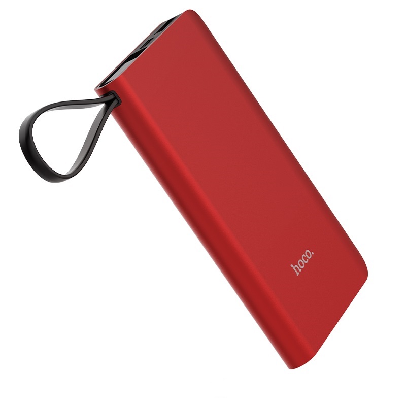 Pin Sạc Dự Phòng Hoco J25 New Power Dung Lượng 10000mAh Có Cáp Liền 12 Cm Cho Iphone - Chính hãng