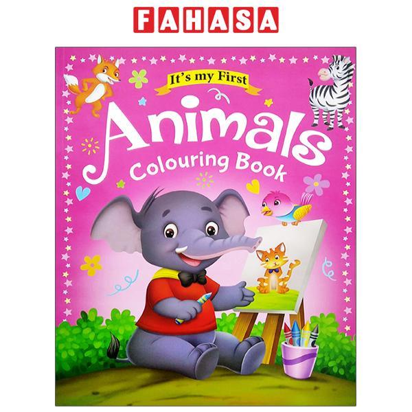 It’s My First Animals Colouring Book