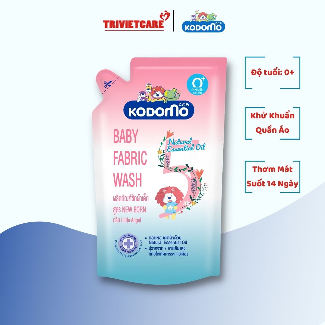 Dung dịch giặt xả Kodomo Newborn Formula Little Anglel