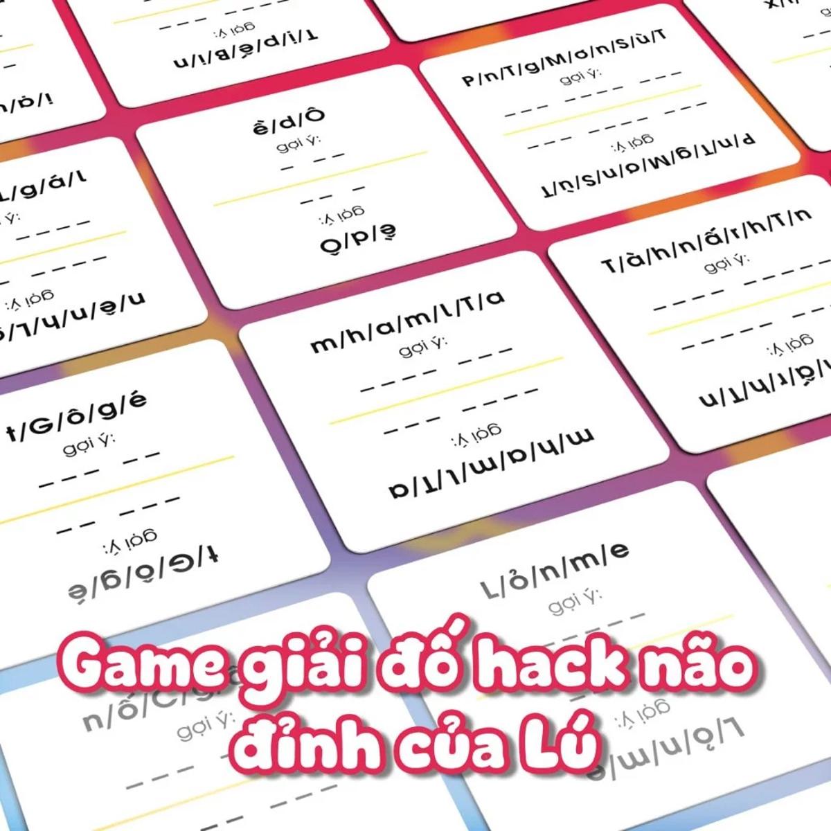 Boardgame Lú Choidee Vol.4 Xô Bít - Giải Đố Ngôn Từ Cực Lú
