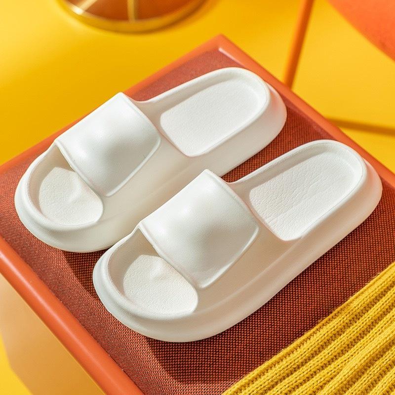 Dép bánh mỳ nữ LEAP Dép độn đế cao 3cm ulzzang