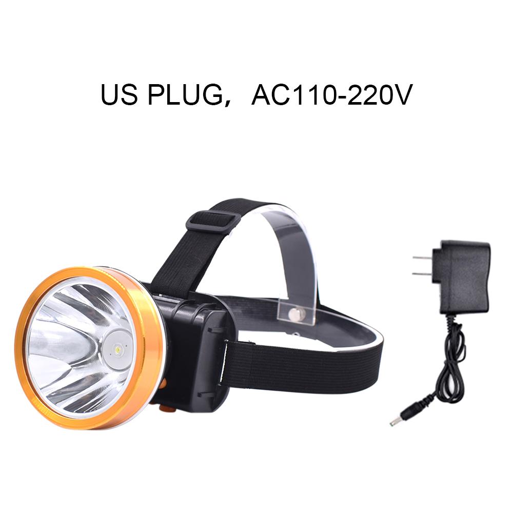 Portable Rechargeable LEDs Headlamp 300 Lumens Bright Headlight IPX4 Water-resistant Flashlight for Camping Hiking