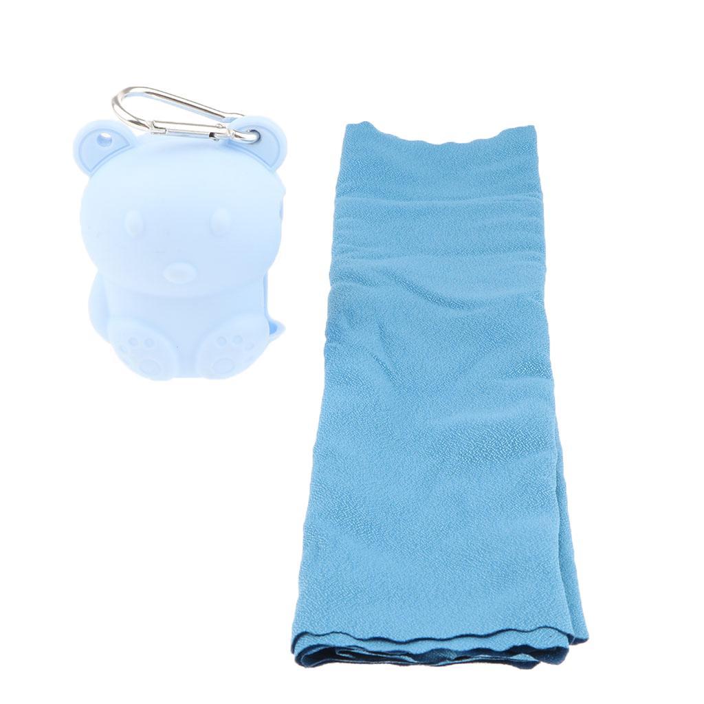 2pcs Super Absorbent Sports Towel Microfiber Quick Drying Bath Towel Travel