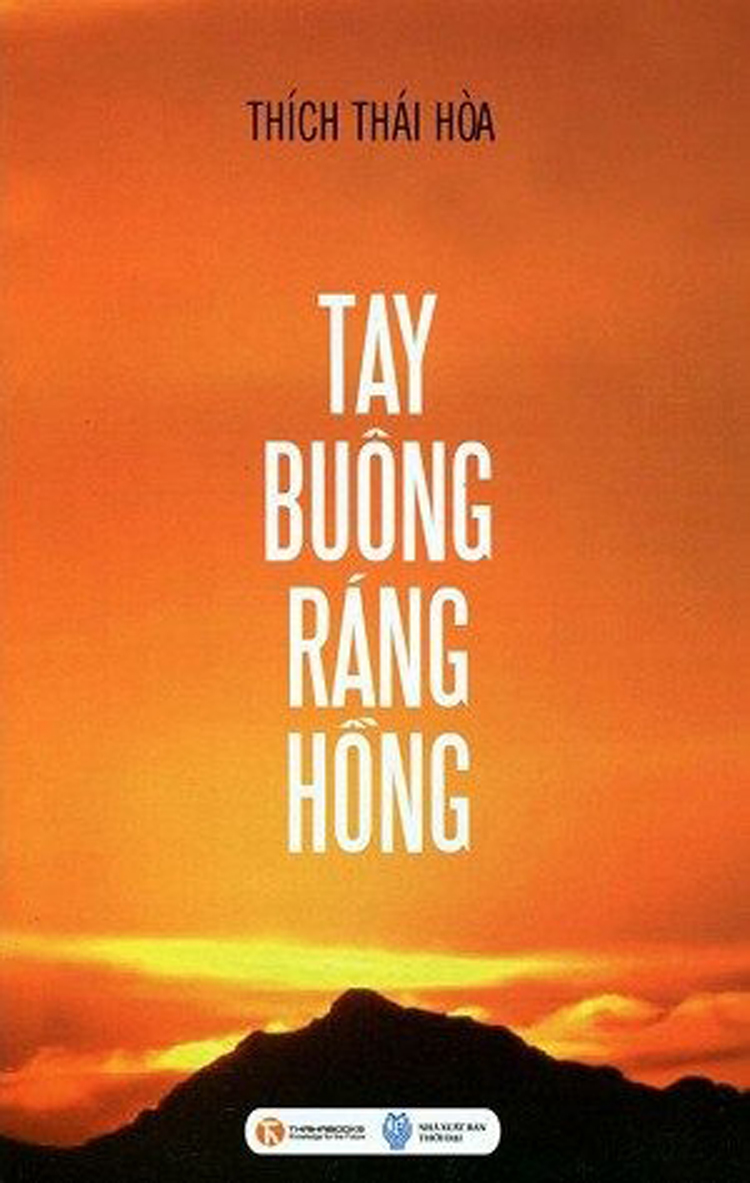 Tay buông ráng hồng