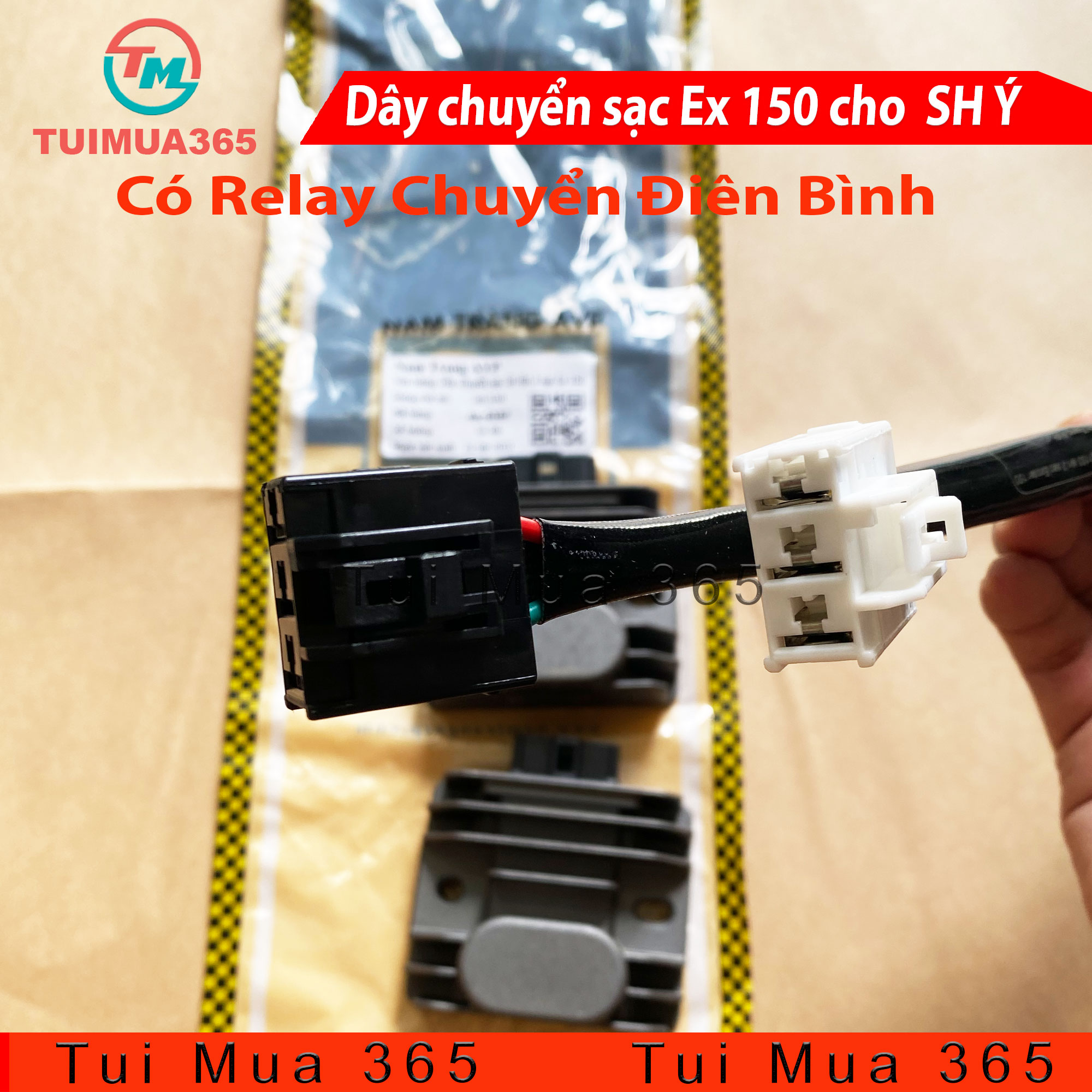 FULL BỘ DÂY CHUYỂN LÊN 2 CỤC SẠC EXCITER 150 CHO SH Ý, A CÒNG, DYLAN