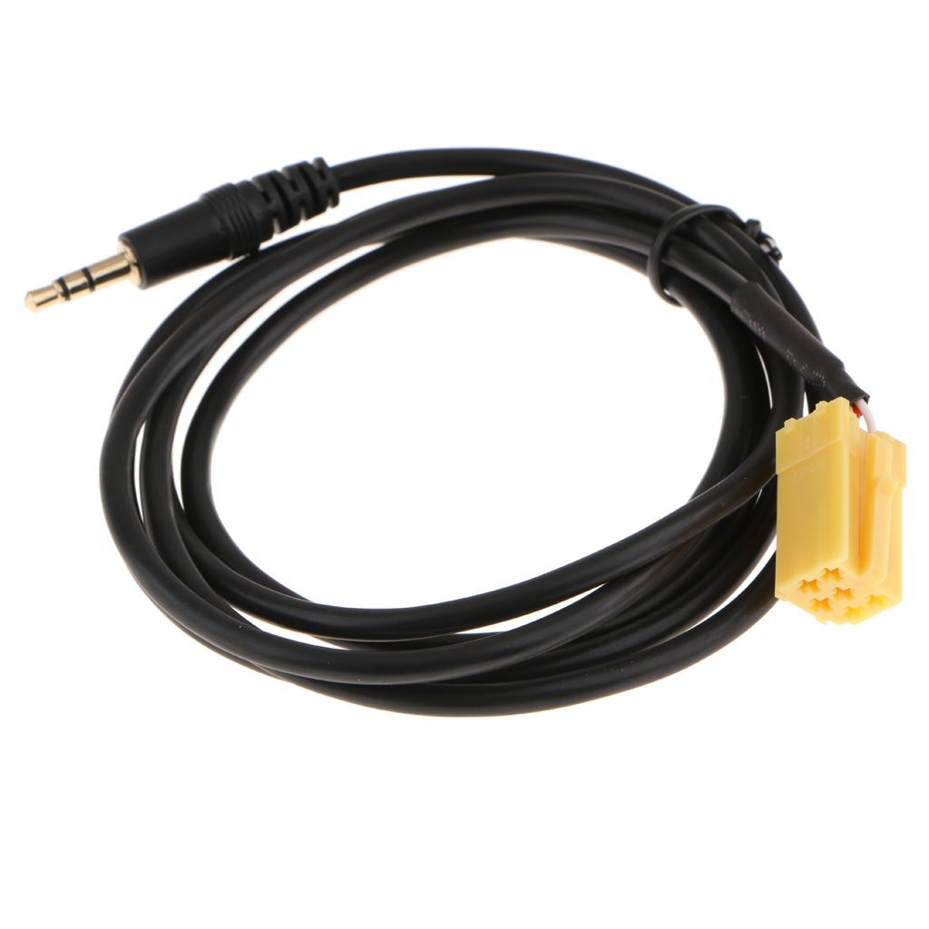 3.5MM AUX Audio Cable Cord Input Adapter 1.5M For  Grande