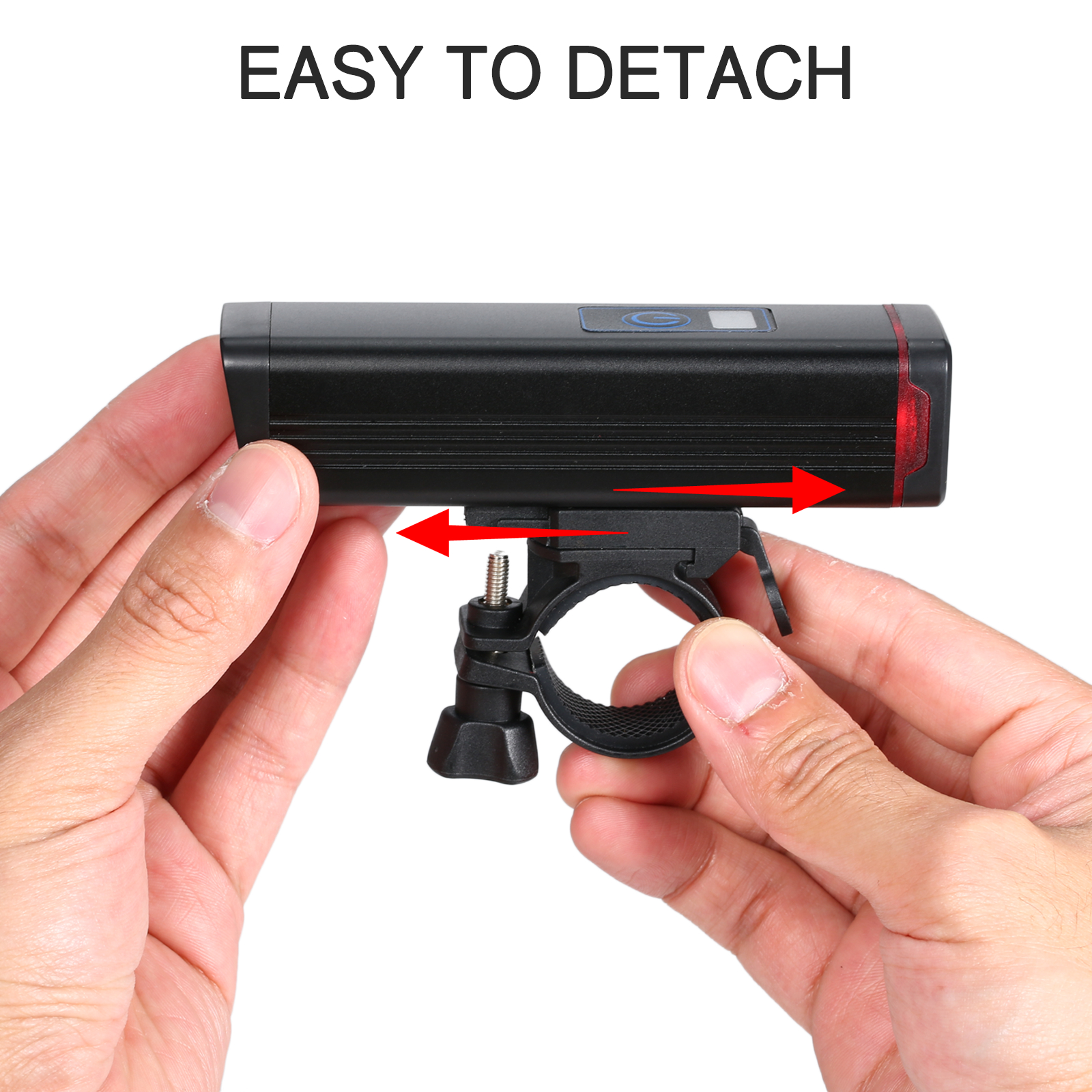 Đèn xe đạp LED siêu sáng có thể sạc lại làm bằng hợp kim nhôm và chống nước