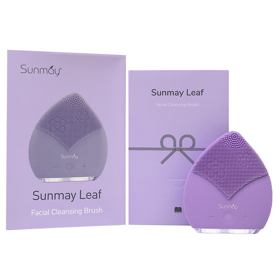 Máy rửa mặt Sunmay Luxury Leaf - Lavender