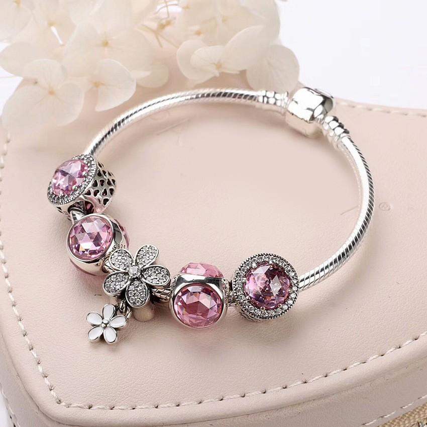 Vòng Bạc S925 ALE Cao Cấp - Vòng Charm Bạc Chuẩn S925 - Mã sản phẩm VONGBAC_DN062