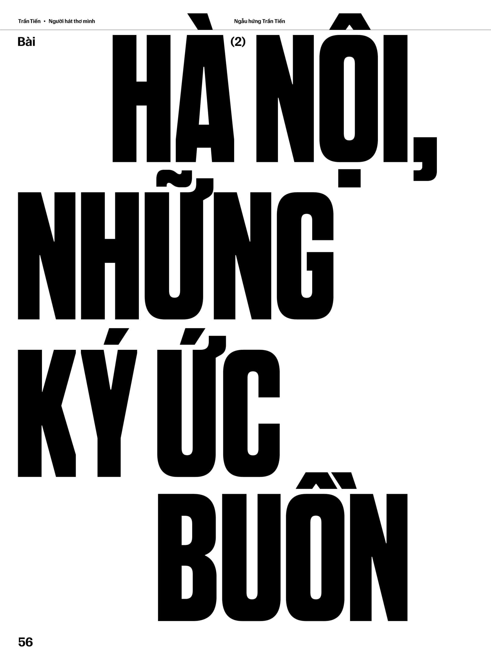 Sách - Boxset Trần Tiến - Người Hát Thơ Mình - Ca Khúc Và Những Câu Chuyện - Bìa Cứng - Kèm Poster 2 Mặt