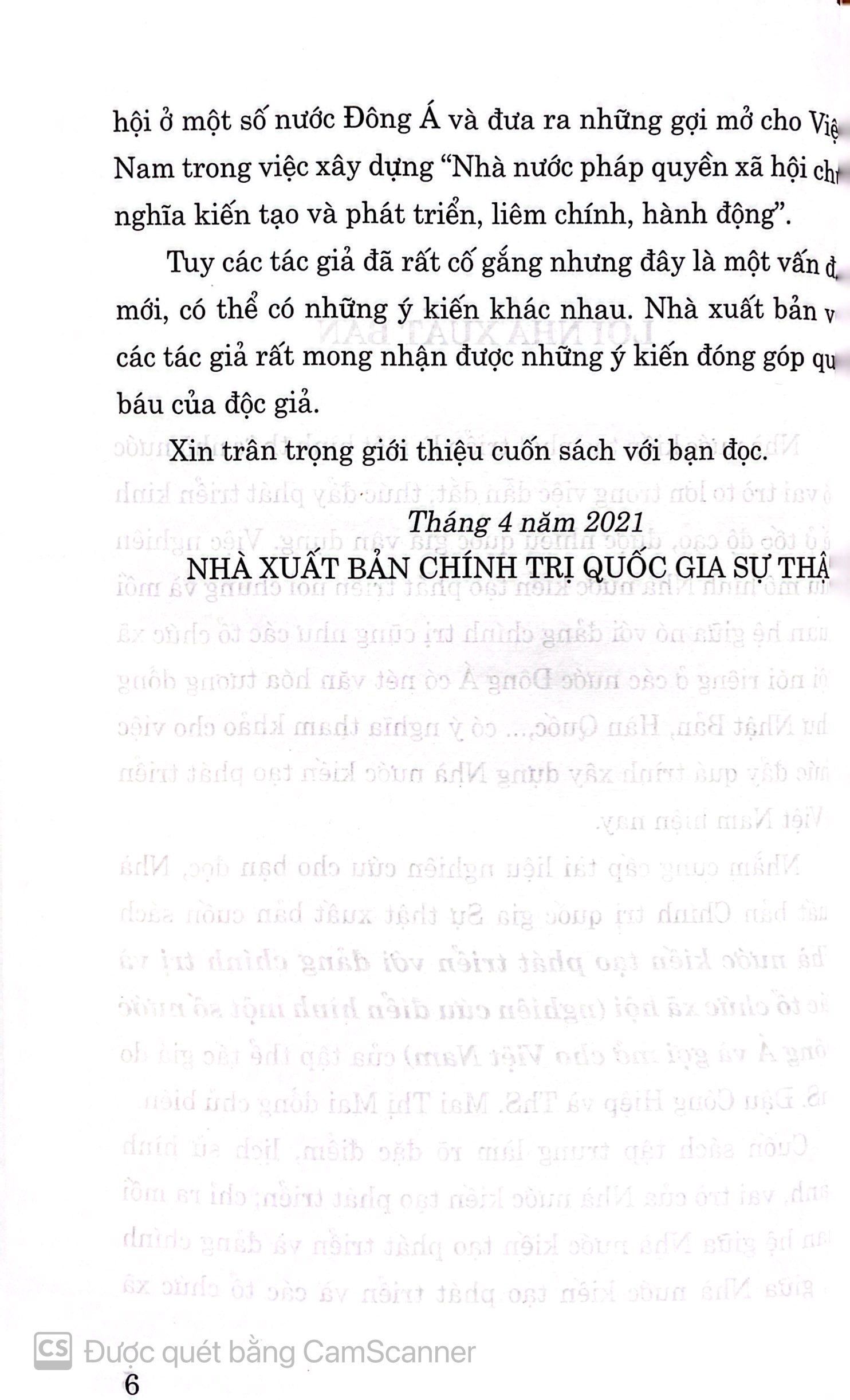 Nhà nước kiến tạo phát triển với đảng chính trị và các tổ chức xã hội (Nghiên cứu điển hình một số nước Đông Nam Á)