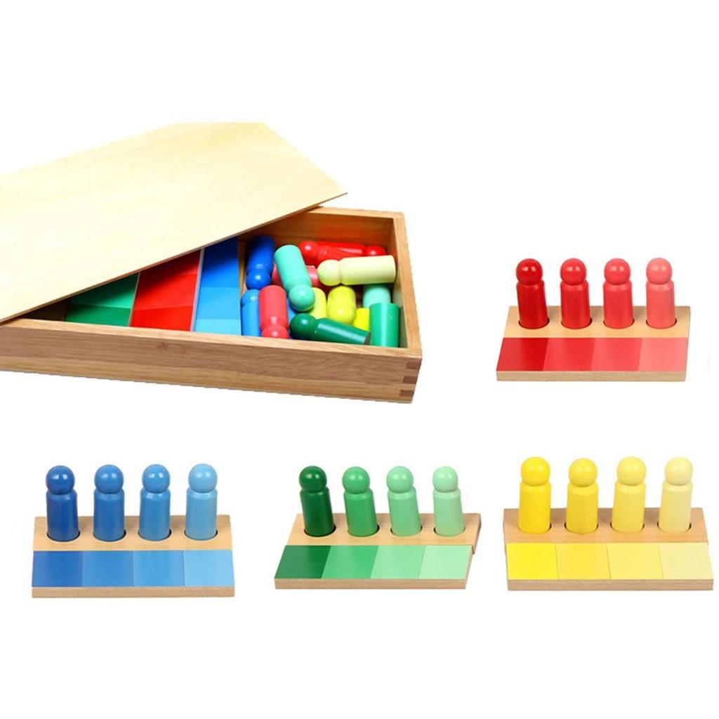 Bảng phân loại các cặp màu tương đồng Montessori (Color Resemblance Sorting Task)