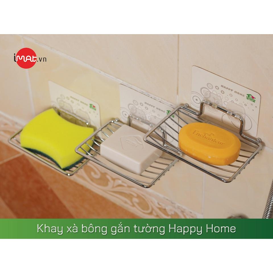 IMat Khay xà bông gắn tường Happy Home