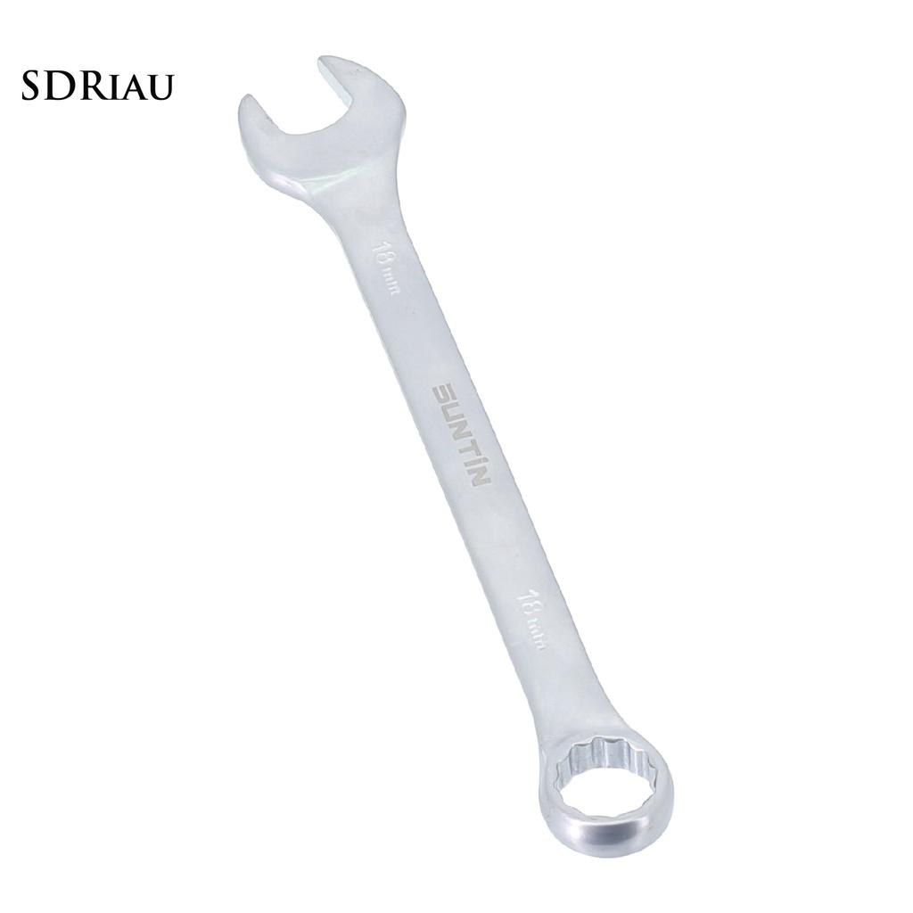 PEMG Portable Combination Wrench Practical Combination Ring Open End Spanner High Hardness for Automobiles