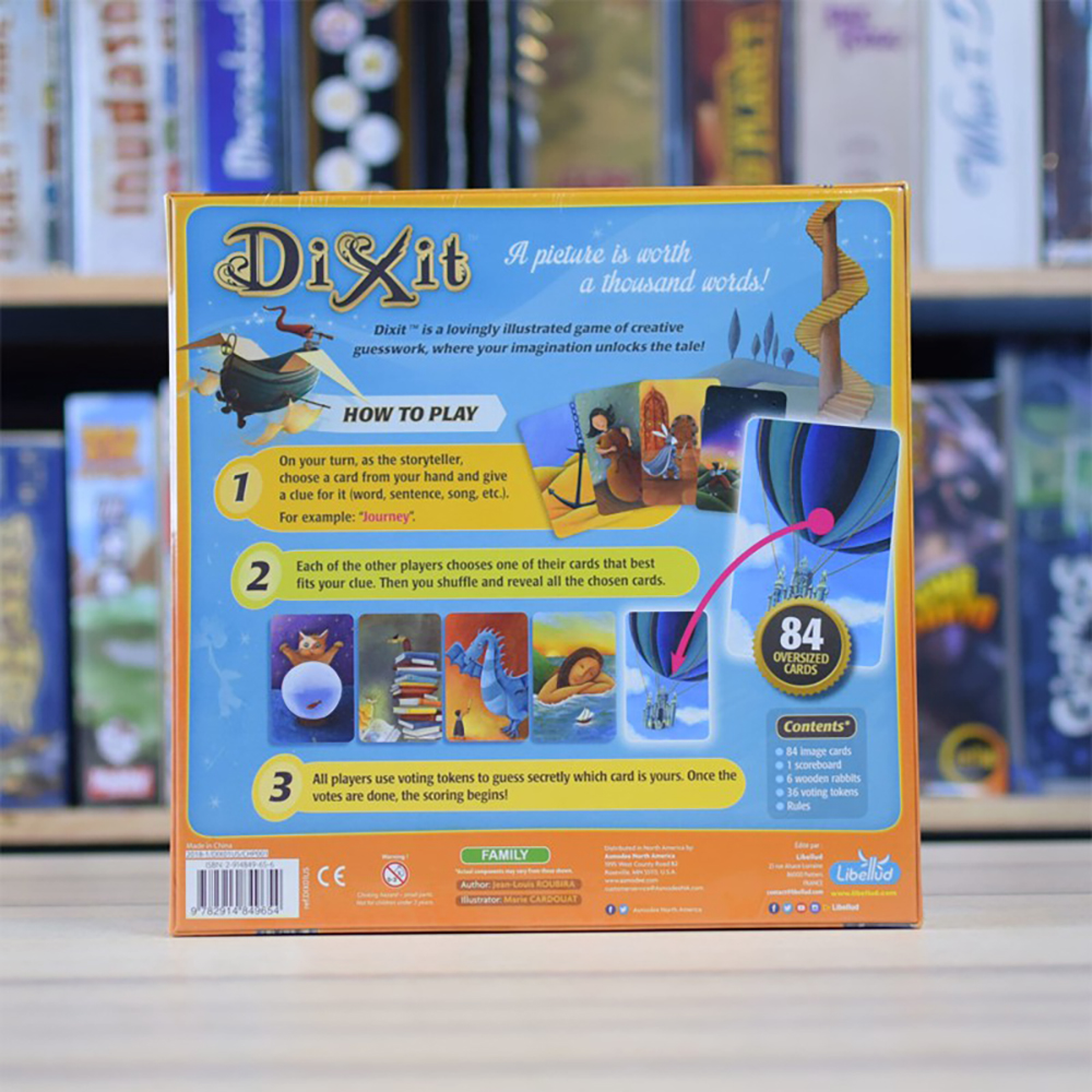 Asmodee Dixit Board Game Trò Chơi Thẻ Bài Asmodee Dixit Thú Vị