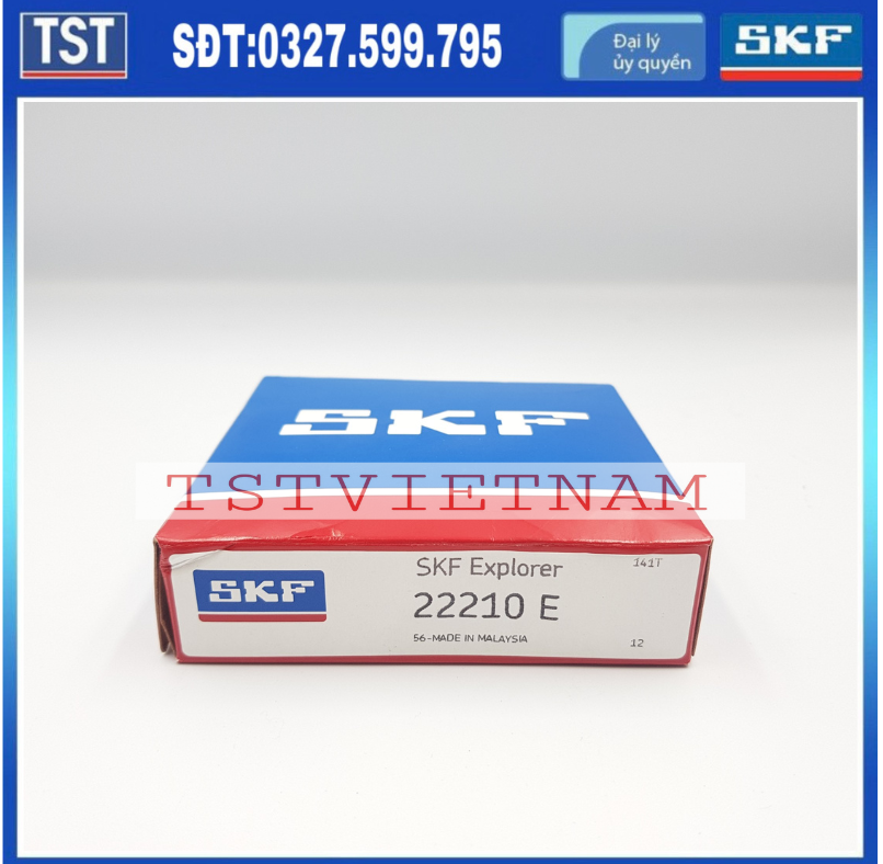 Vòng bi bạc đạn SKF 22210 E