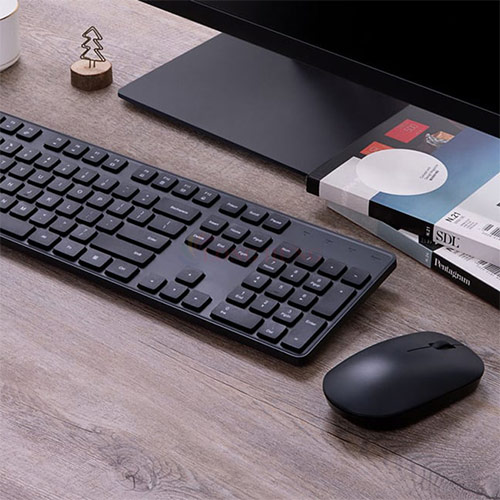 Combo chuột và bàn phím không dây Xiaomi Wireless Keyboard &amp; Mouse BHR6100GL XMWXSB01YM - Hàng chính hãng