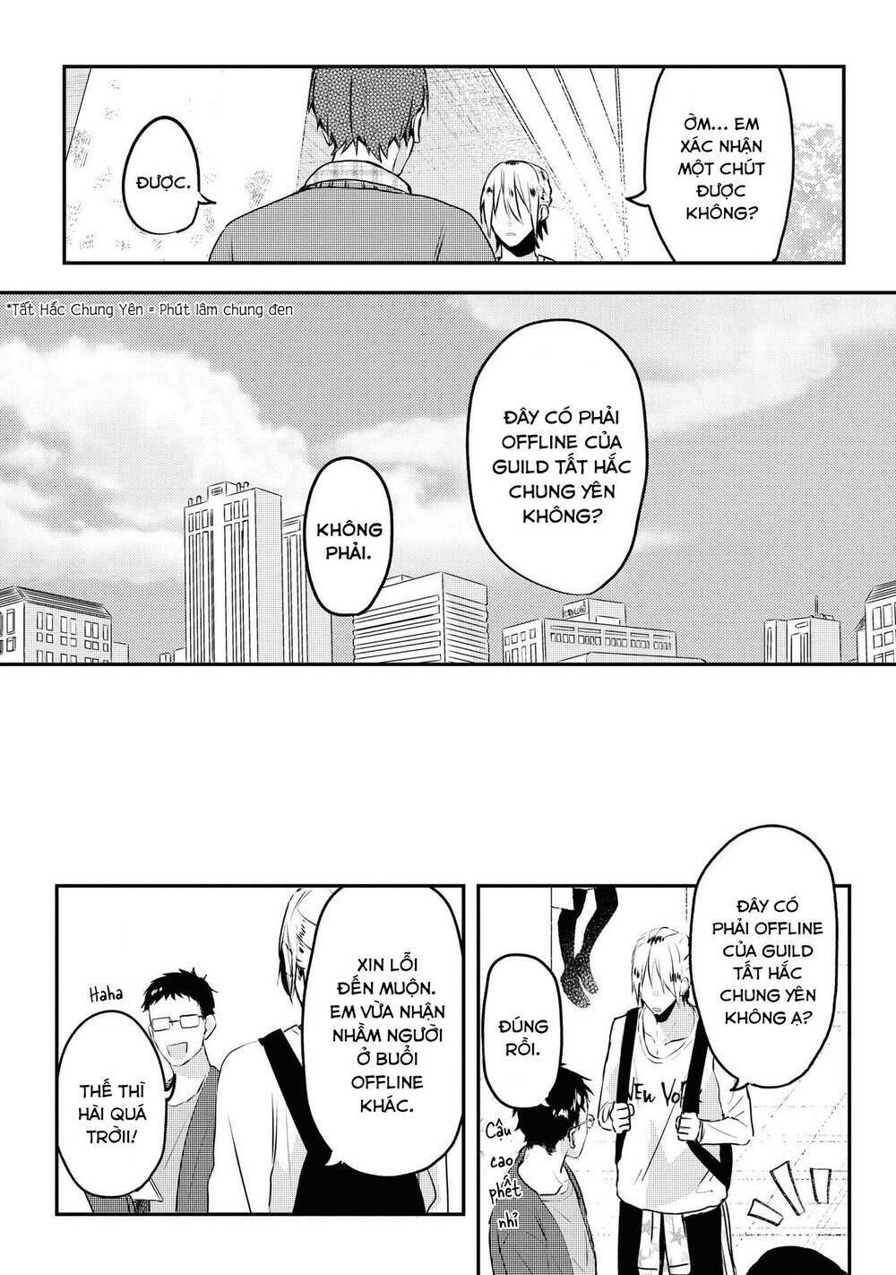 đồng đội game online, té là ngài sếp khó tính chapter 7 9