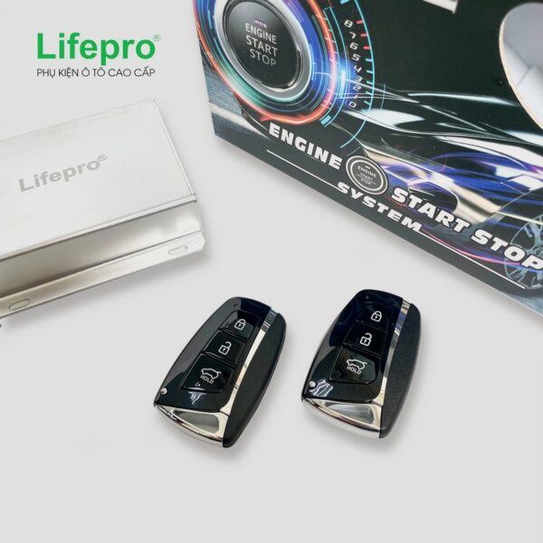 Bộ Smartkey đề nổ từ xa ô tô Lifepro