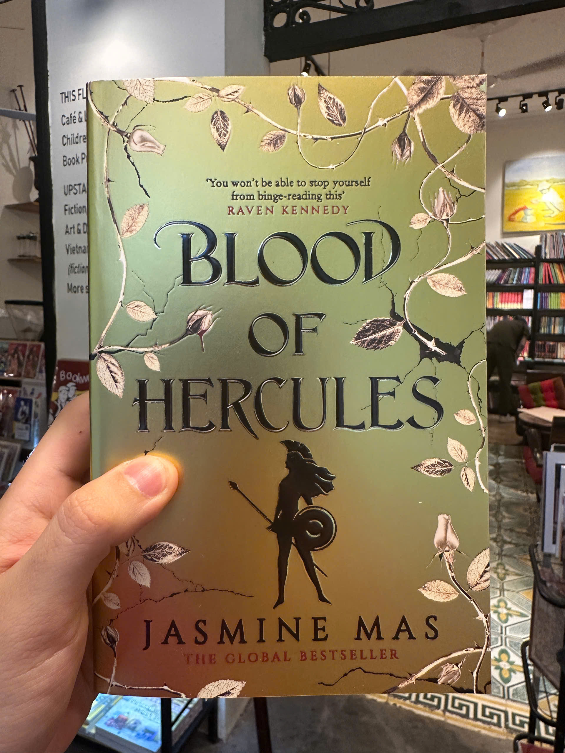 Sách - Blood of Hercules by Jasmine Mas | Romantasy / Mythology / Ngoại văn Nhập khẩu UK