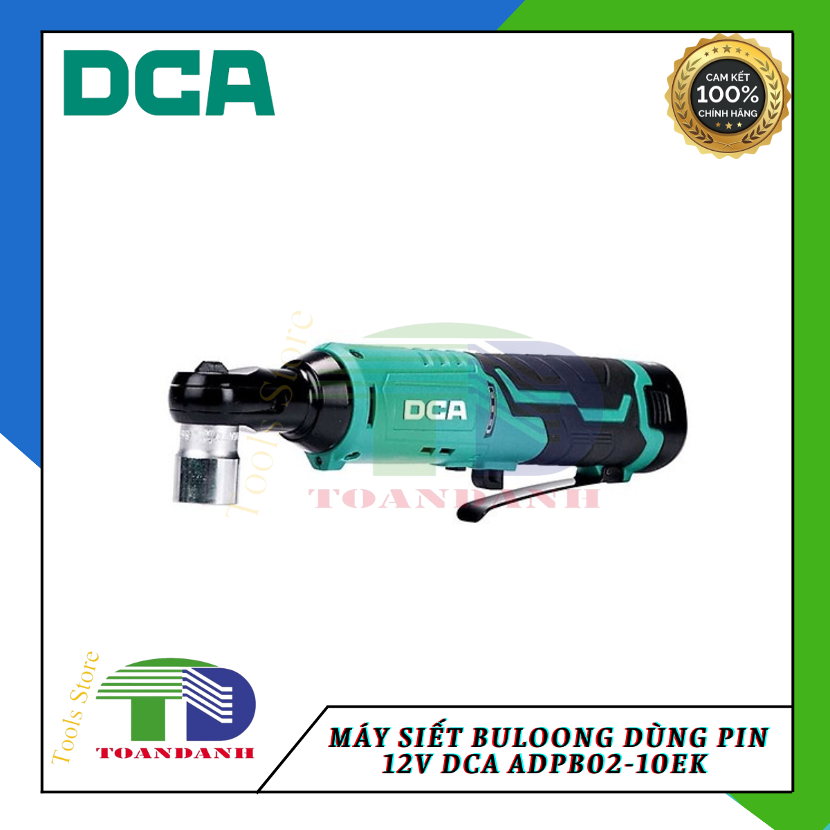 MÁY SIẾT BULOONG DÙNG PIN 12V DCA ADPB02-10EK