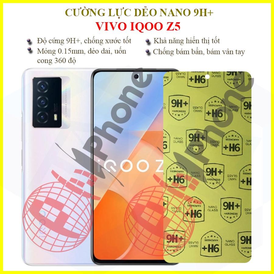 Dán cường lực dẻo nano dành cho Vivo iQOO Z5