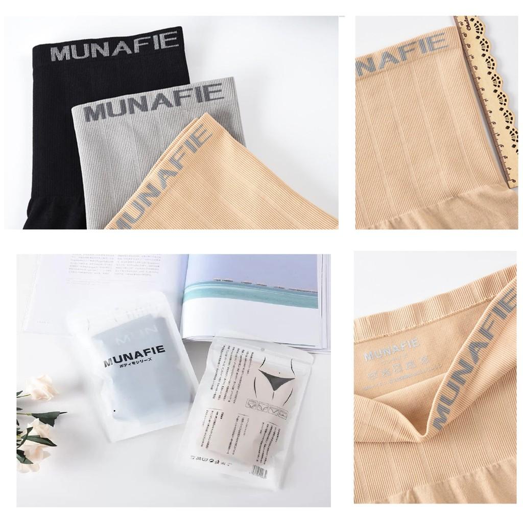 Quần Lót Nữ MUNAFIE Đùi Cotton Mặc Trong Váy, Quần Chíp Gen Bụng Xuất Nhật Ql05