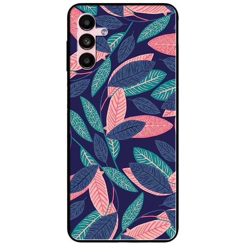 Ốp lưng dành cho Samsung A13 5G - Samsung A33 5G mẫu Lá Hồng Xanh
