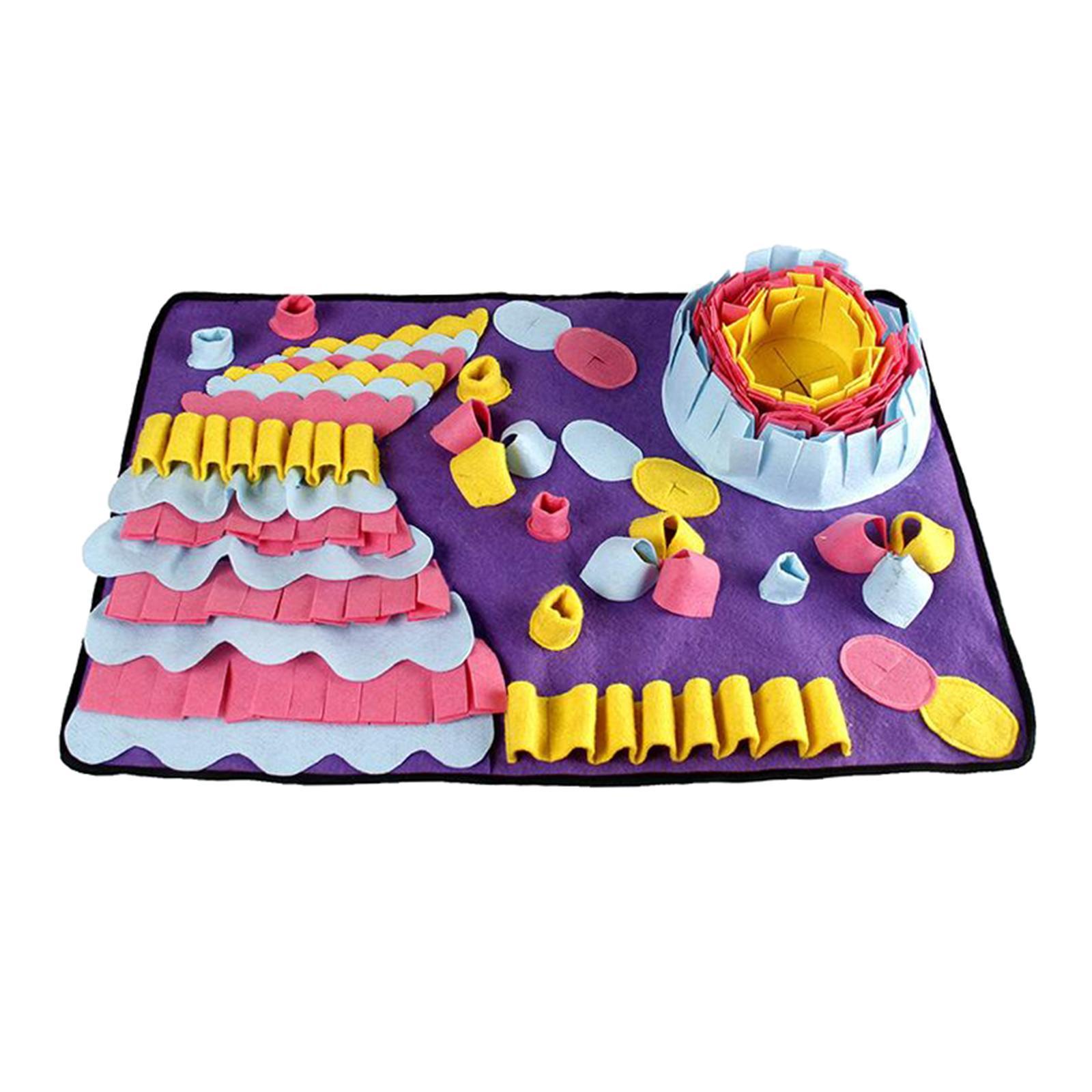 Dog Slow Feeding Dog Food Mat Training Blanket Play Mat
