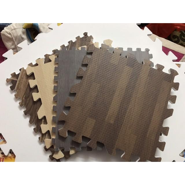 Thảm xốp vân gỗ các loại kích thước 30x30x1cm