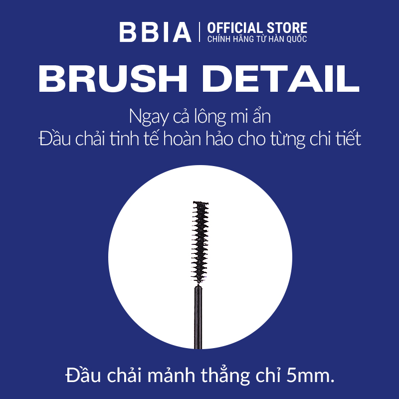 Combo For Your Eyes Gồm 1 Bbia Never Die Mascara Slim 3g và 1 Bbia Never Die Eyeliner 0.4g  Bbia Official Store