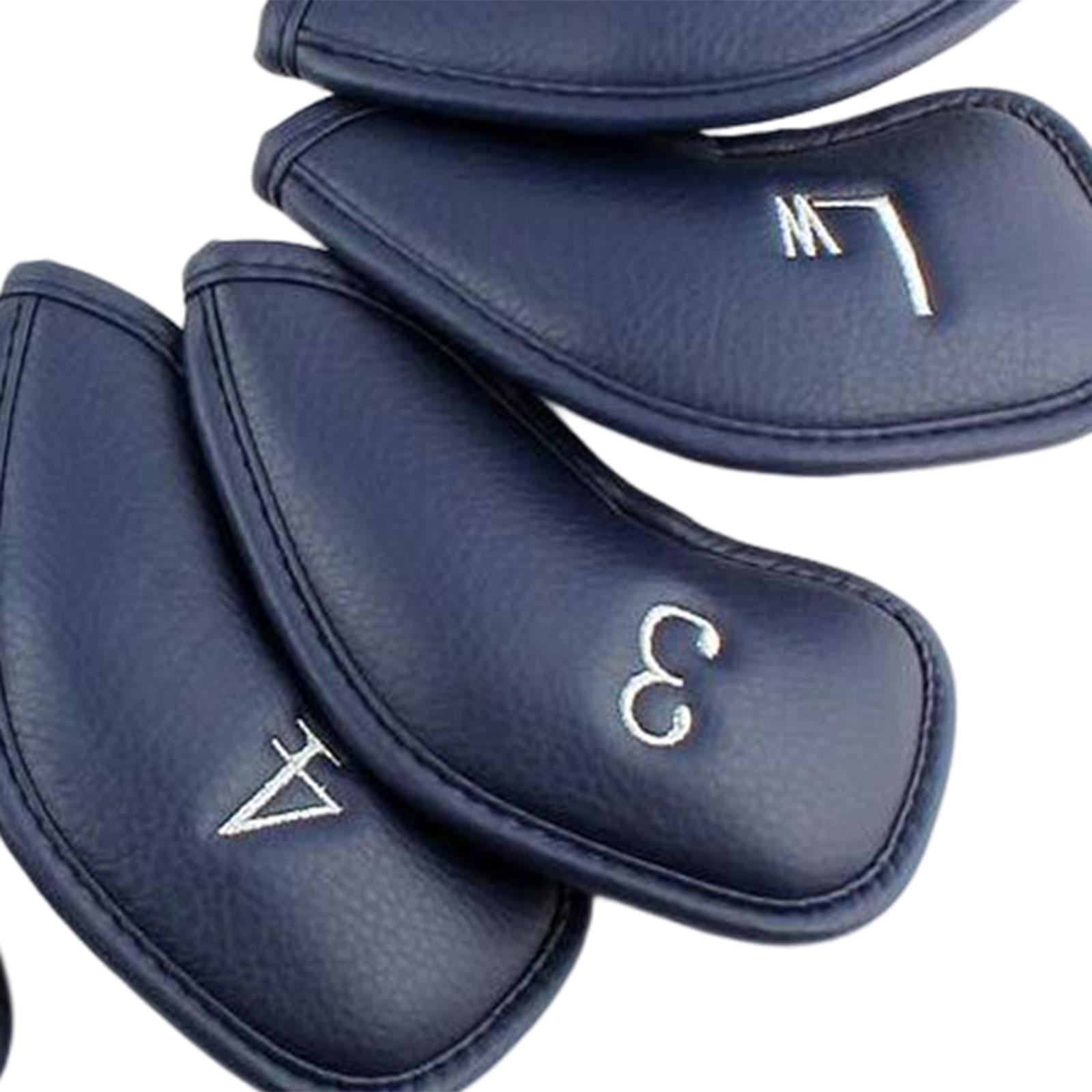 12 Pieces Golf Iron Headcover Set Golf Club Head Cover Protector Golf Accessories