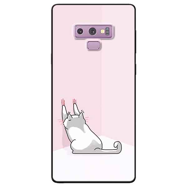 Ốp lưng in cho Samsung Note 9 Mẫu Mèo Cào
