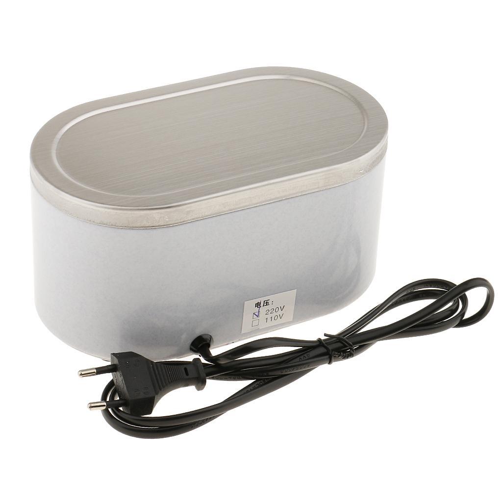 LCD Ultrasonic Cleaner Machine for Denture Eyeglasses Jewelry Watch EU Plug