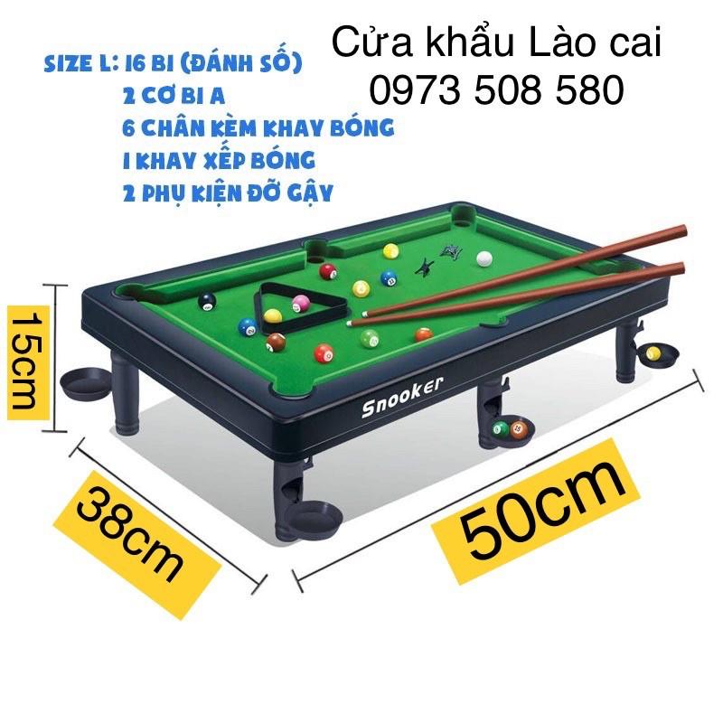 Bàn Bi A cho bé - Bàn bida mini-(size 50*38*15cm), bàn bida lót nỉ