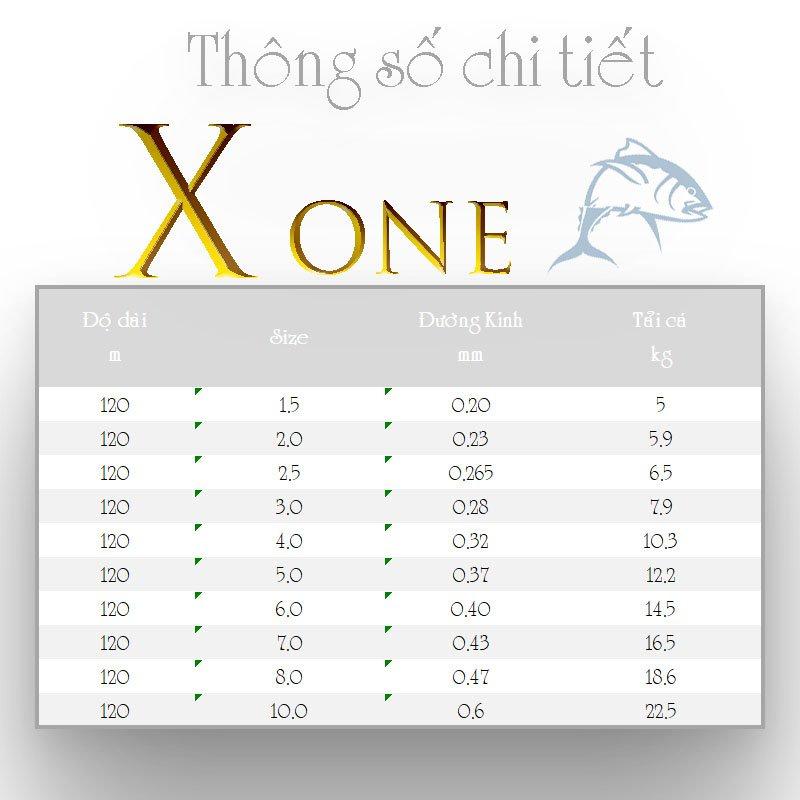 Cước câu cá tàng hình dây câu cá X one tải cá tốt dùng làm dây trục hoặc dây thẻo câu cá DC9