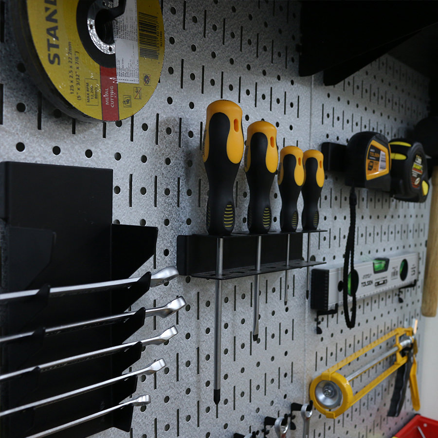 Bảng treo dụng cụ Pegboard cơ khí K3 mạ kẽm