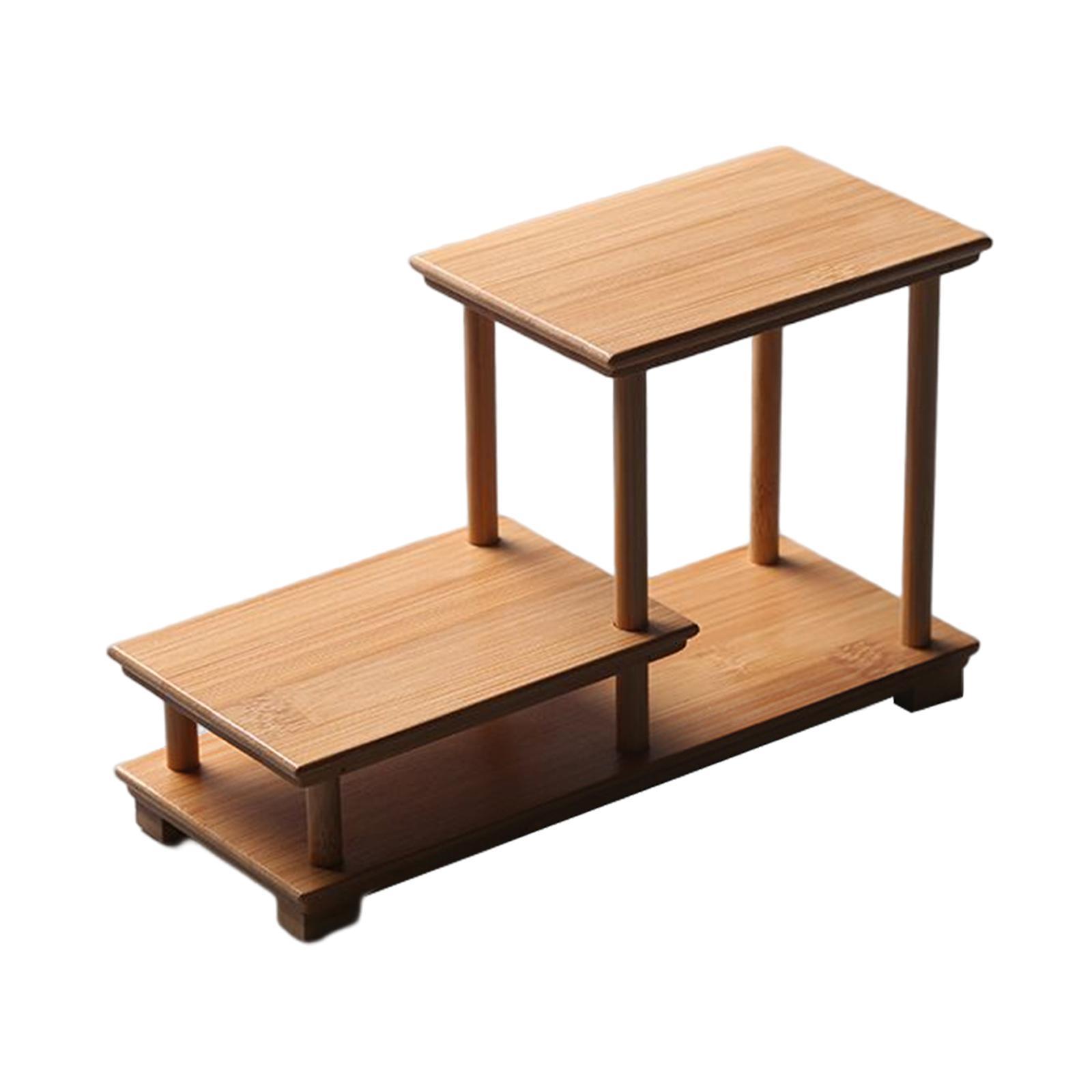 Spice Rack Storage Shelves Showcase Fixtures for Model Collectibles Cosmetic