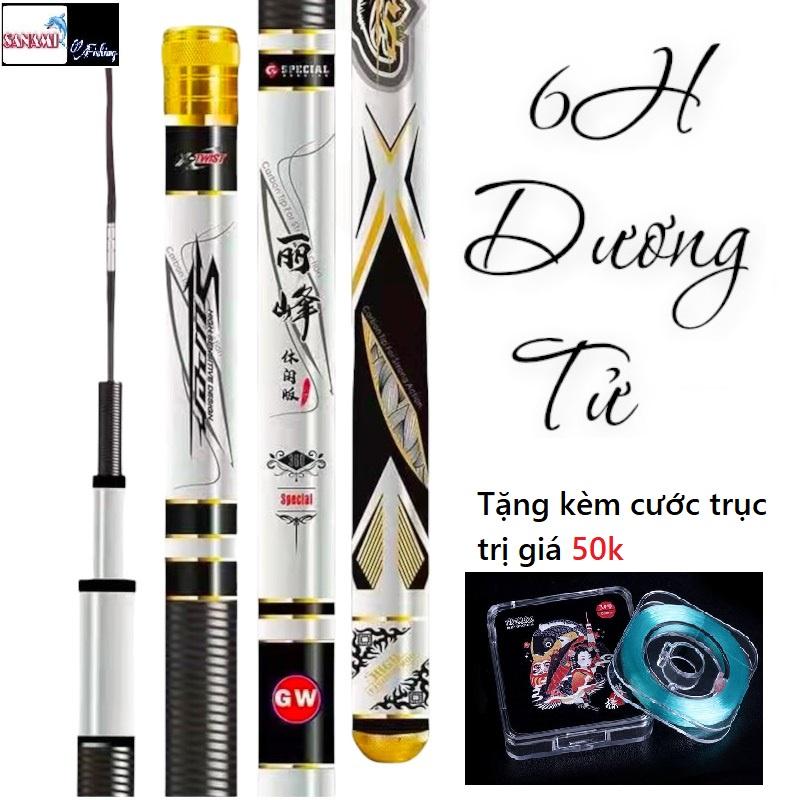 Cần Câu Tay GW 6H Dương Tử CT01 Chuyên Đánh Bạo Lực Siêu Khoẻ - Sanami Fishing