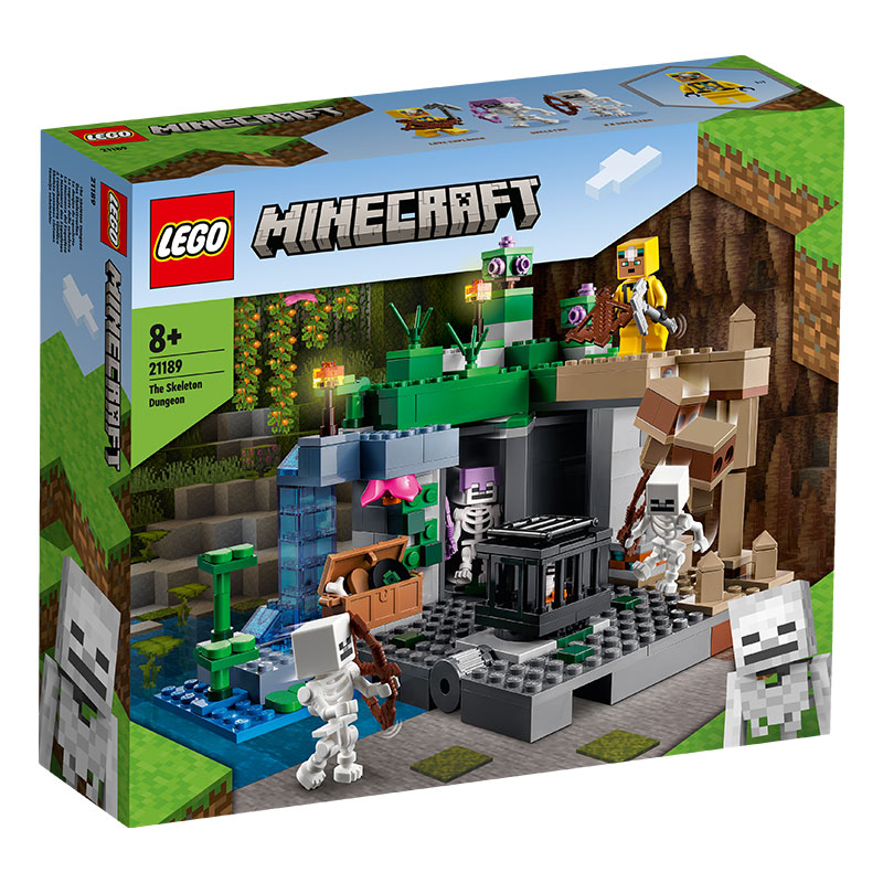 Đồ Chơi LEGO MINECRAFT Hầm Ngục Skeleton 21189 (364 chi tiết)