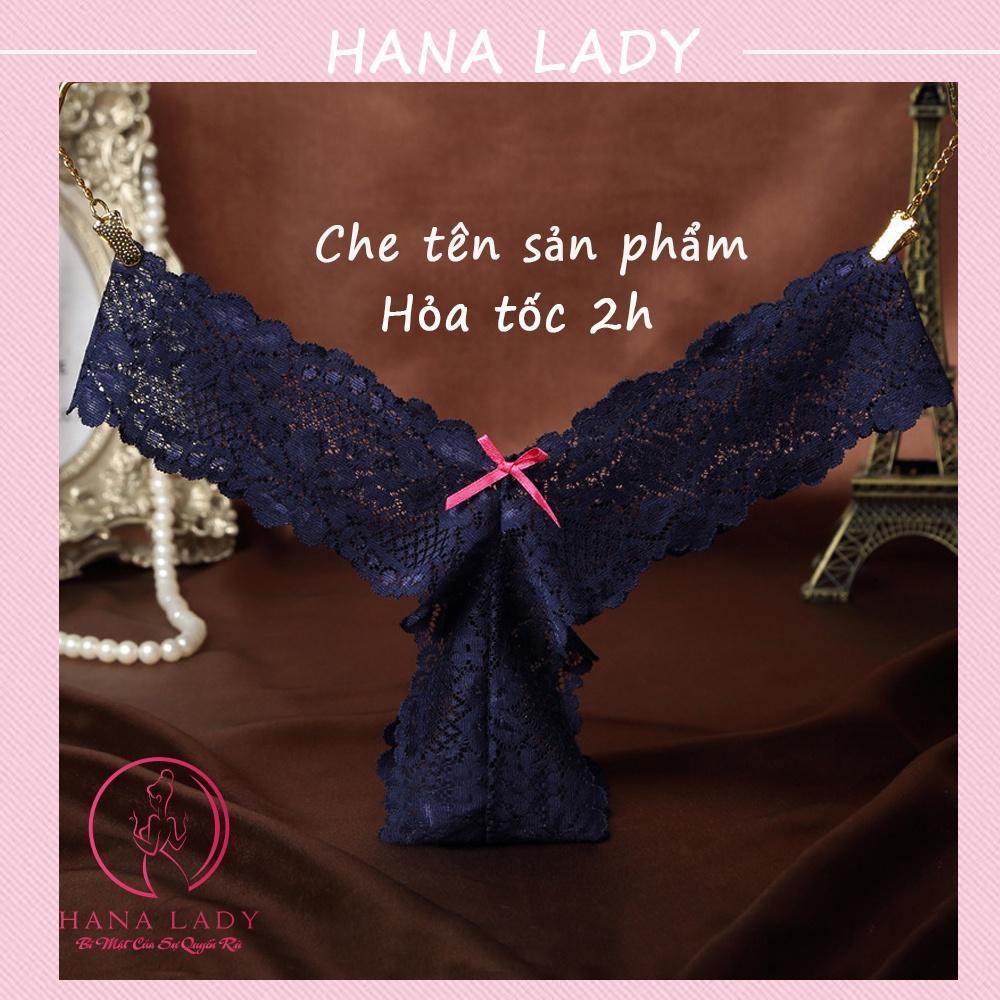 Quần lót lọt khe ren sexy - Chip ren chữ Y quyến rũ phối nơ đáng yêu gợi cảm LK013