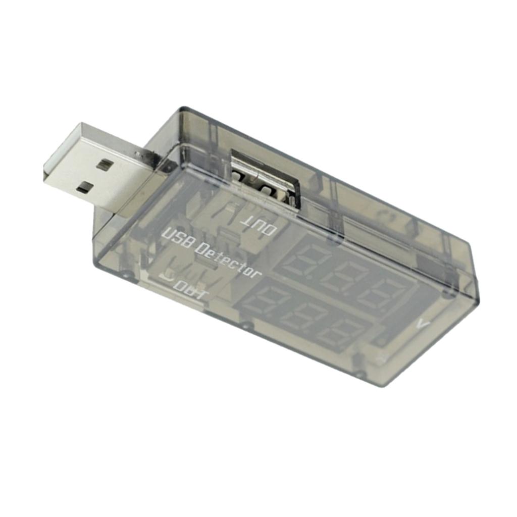 Kỹ Thuật Số USB An Toàn Máy Amp Volt Ampe Kế Báo 5A 9V