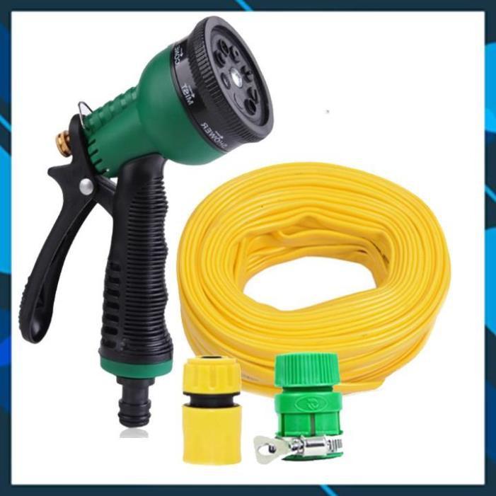 Vòi xịt rửa xe,Vòi phun nước tưới cây tăng áp thông minh 8 chế độ 815621-1