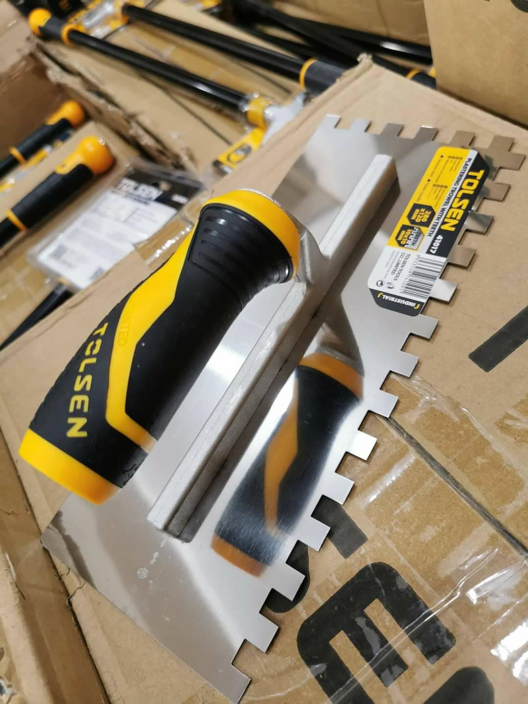 CÂY BAY RĂNG CƯA CÁN NHỰA 280mm TOLSEN 41017 - HÀNG CHÍNH HÃNG